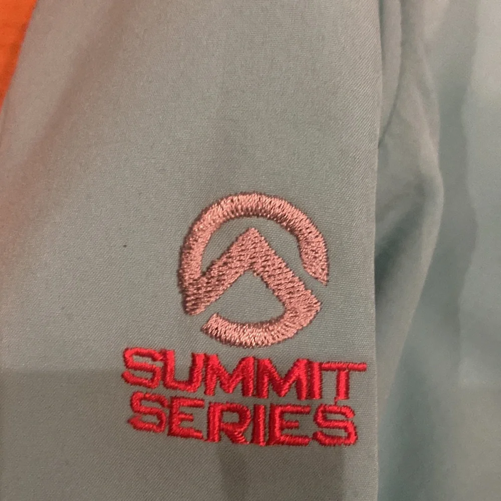 North Face ladies blue hooded summit series jacket size small - Picture 5 of 16